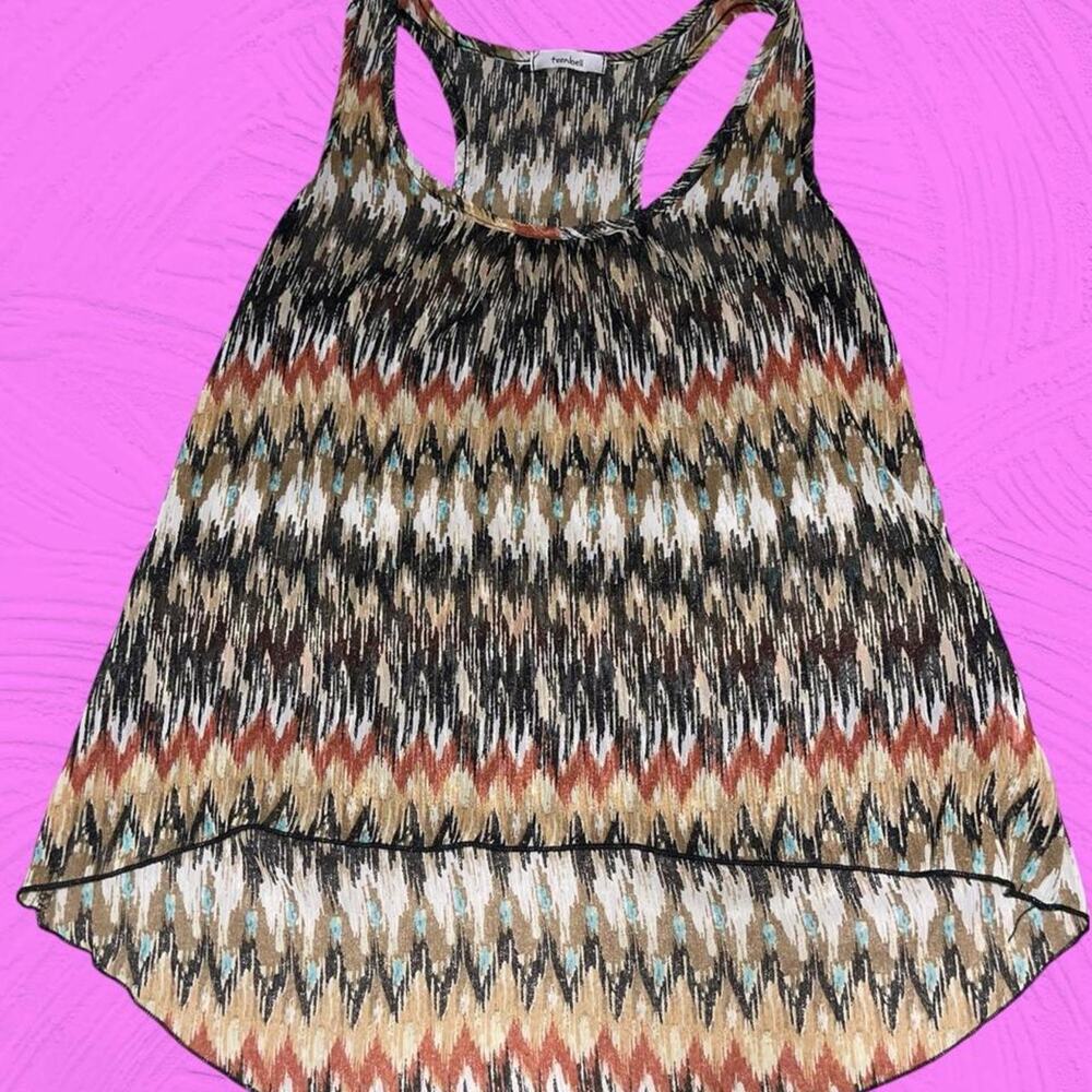 Teenbell Tank Top Allover Aztecikat Style